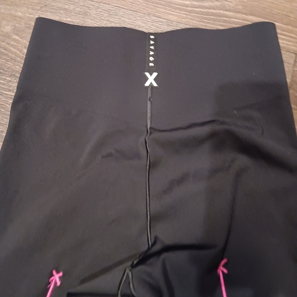 Savage X Fenty Women Black Leggings New No Tag — image 4 of 4